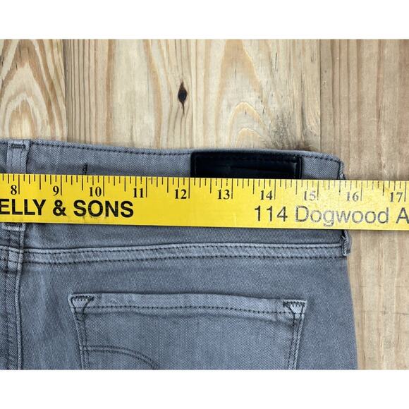 Big Star Alex Skinny Jeans Womens Size 29 Denim Grey Stretch - Picture 6 of 7